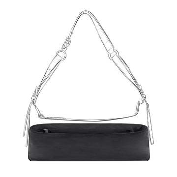 DGAZ Lightweight-Purse Organizer Insert for D-Journey  Bags,silk and DupontPaper handbag inner for Luxury Bags