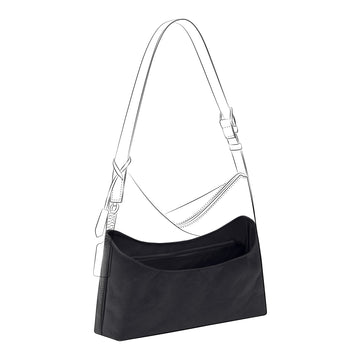 DGAZ Lightweight Purse Organizer Insert for Coach Mott Bags,silk and DupontPaper handbag inner for Luxury Bag