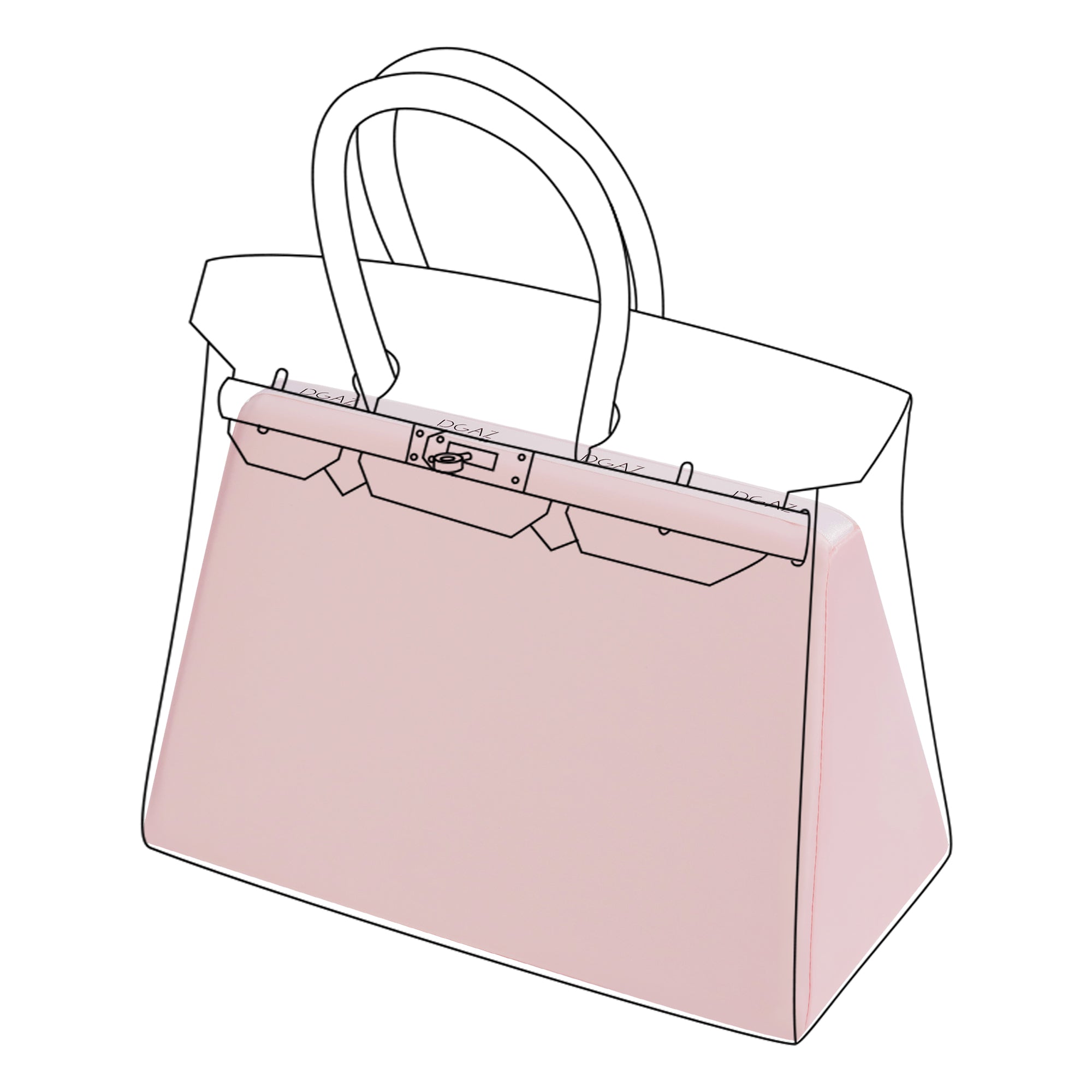 DGAZ Purse Pillow Shaper Insert,Luxury Handbag Tote Shapers