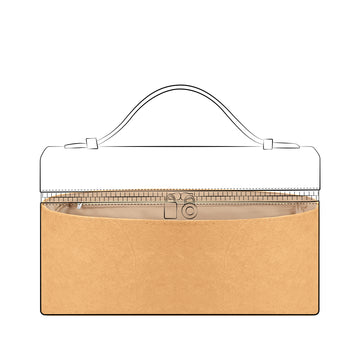 DGAZ Lightweight Purse Organizer Insert for  Loro Piana Extra Pocket Bags,silk and DupontPaper handbag inner for Luxury Bag