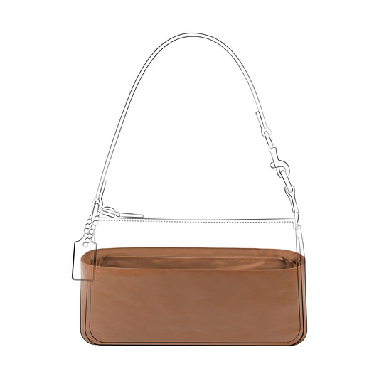 DGAZ Lightweight Purse Organizer Insert for Coach Nolita Bag,silk and DupontPaper handbag inner for Luxury Bag