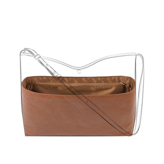 DGAZ Lightweight Purse Organizer Insert for Celine Soft Shopper Bags,silk and DupontPaper handbag inner for Luxury Bag