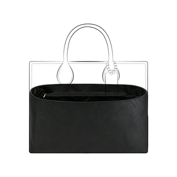 DGAZ Lightweight Purse Organizer Insert for Coach Ace Bags,silk and DupontPaper handbag inner for Luxury Bag