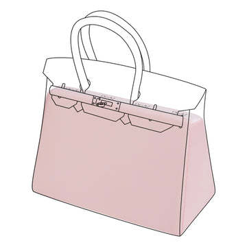 DGAZ Purse Pillow Shaper Insert for Hermes Kelly Messenger  Bags, Silky Pillow Shaper for Luxury Handbags