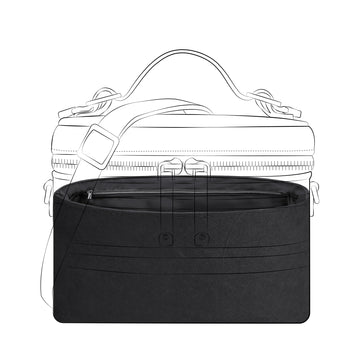DGAZ Lightweight-Purse Organizer Insert for Travel Vanity  Bags,silk and DupontPaper handbag inner for Luxury Bags