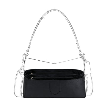 DGAZ Lightweight Purse Organizer Insert for Coach Chain Tabby Bags,silk and DupontPaper handbag inner for Luxury Bag