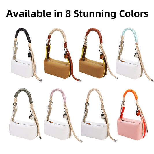 DGAZ Braided  Shoulder Strap for Hermes  Bride A Brac Bag with Gift Box, Handmade DIY Purse Strap