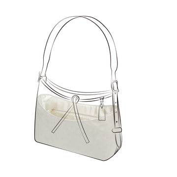 DGAZ Lightweight Purse Organizer Insert for LV-CarryAll Bags,silk and DupontPaper handbag inner for Luxury Bag