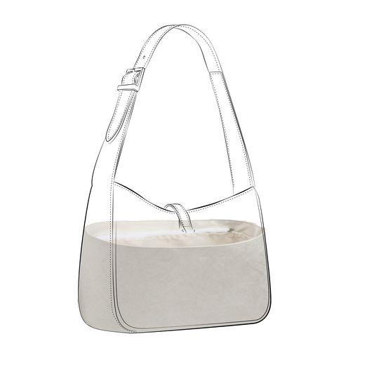DGAZ Lightweight Purse Organizer Insert for Ysl LE 5 À 7 Bags,silk and DupontPaper handbag inner for Luxury Bag