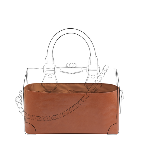 DGAZ Lightweight Purse Organizer Insert for LV Speedy Trunk Bags,silk and DupontPaper handbag inner for Luxury Bag