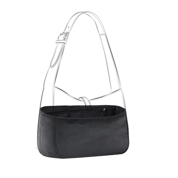 DGAZ Lightweight Purse Organizer Insert for Ysl LE 5 À 7 Bags,silk and DupontPaper handbag inner for Luxury Bag