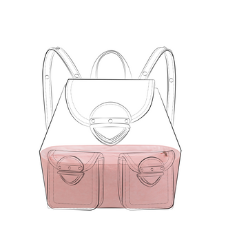 DGAZ Lightweight Purse Organizer Insert for LV Venice Backpack Bags,silk and DupontPaper handbag inner for Luxury Bag