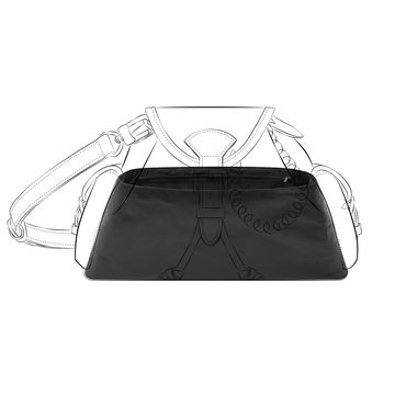 DGAZ Lightweight Purse Organizer Insert for LV Odyssee Bags,silk and DupontPaper handbag inner for Luxury Bag