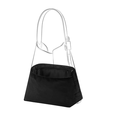 DGAZ Lightweight Purse Organizer Insert for LV Low Key Hobo Bags,silk and DupontPaper handbag inner for Luxury Bag