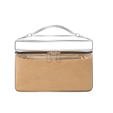 DGAZ Lightweight Purse Organizer Insert for LV Nice Bags,silk and DupontPaper handbag inner for Luxury Bag