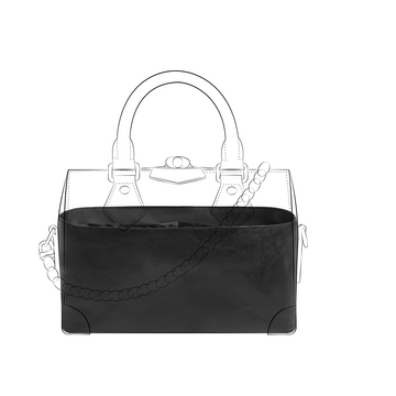 DGAZ Lightweight Purse Organizer Insert for LV Speedy Trunk Bags,silk and DupontPaper handbag inner for Luxury Bag
