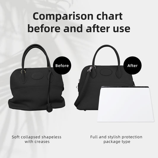 DGAZ Purse Pillow Shaper Insert for Hermes Bolide Bags, Silky Pillow Shaper for Luxury Handbags