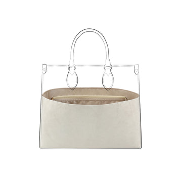 DGAZ Lightweight Purse Organizer Insert for LV-Onthego Bags,silk and DupontPaper handbag inner for Luxury Bag